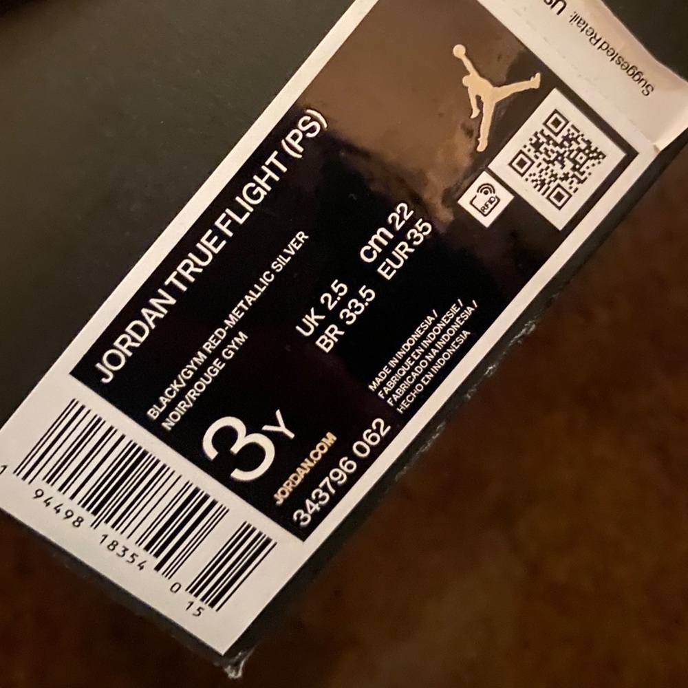 Jordan true flights